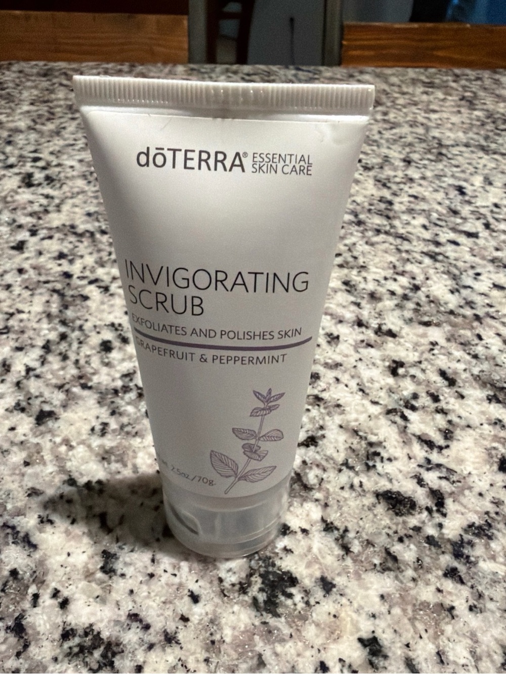 doTERRA Invigorating Scrub Grapefruit & Peppermint 70g New Sealed Tube